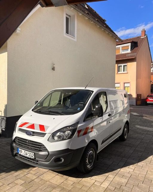Neuer Ford Transit mit Sortimo-Einbauschränken